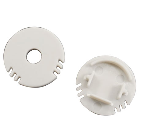 Lot de 2 bouchons en plastique