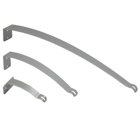 Potence en acier galvanisé simple face