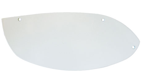 Flasque de finition aluminium