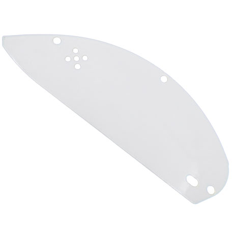 Flasque de finition aluminium