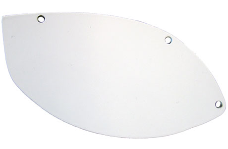 Flasque de finition aluminium