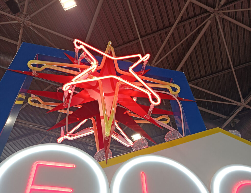 C!Print 2022 étoile néons zoom