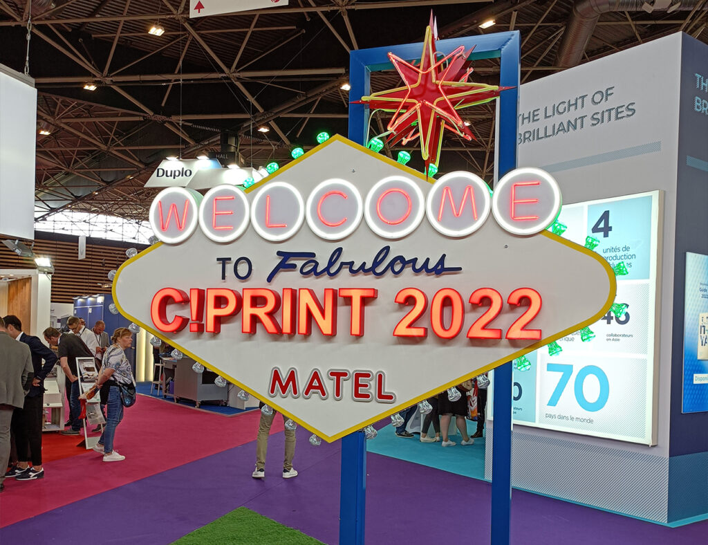 C!Print 2022 Totem entrée